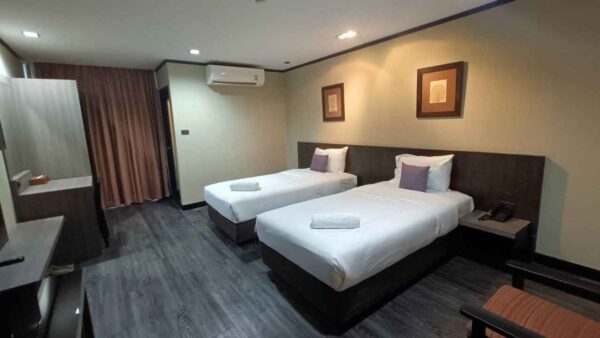 Bangkok Interplace Hotel Twin Room (2 PAX) - Image 2
