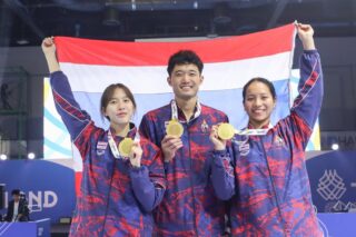 ผลการแข่งขันกีฬาเทควันโด ประเภทต่อสู้ในการแข่งขันกีฬาซีเกมส์ ครั้งที่ 33 ในวันที่ 11 ธันวาคม 2568 ณ ไอส์แลนด์ฮอลล์  ศูนย์การค้าแฟชั่นไอส์แลนด์ 👇🏻

นักกีฬาเทควันโดทีมชาติไทย สามารถทำผลงานได้ 3 เหรียญทอง ดังนี้ 

🥇นางสาวพัชรกัญน์  พูลเกิด 
🇹🇭รุ่นน้ำหนักไม่เกิน 46 กิโลกรัม

🥇นางสาวปิยะฉัตรฤทัย  ชารีวรรณ 
🇹🇭รุ่นน้ำหนักไม่เกิน 67 กิโลกรัม

🥇นายชายชล  โช 
🇹🇭รุ่นน้ำหนักไม่เกิน 87 กิโลกรัม

ขอแสดงความยินดีด้วยนะคะ  🇹🇭👍🏻🎉