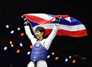 ผลการแข่งขันกีฬาเทควันโด ประเภทต่อสู้ในการแข่งขันกีฬาซีเกมส์ ครั้งที่ 33 ในวันสุดท้าย วันที่ 13 ธันวาคม 2568 ณ ไอส์แลนด์ฮอลล์  ศูนย์การค้าแฟชั่นไอส์แลนด์ 👇🏻

นักกีฬาเทควันโดทีมชาติไทย สามารถทำผลงานได้ 3 เหรียญทอง 1 เหรียญเงิน และ 1 เหรียญทองแดง ดังนี้ 

3 เหรียญทอง🥇🥇🥇
🥇นางสาวชุติกาญจน์  จงกลรัตนวัฒนา 
🇹🇭รุ่นน้ำหนักไม่เกิน 53 กิโลกรัม

🥇นางสาวศศิกานต์  ทองจันทร์ 
🇹🇭รุ่นน้ำหนักไม่เกิน 62 กิโลกรัม

🥇นายธนภูมิ  เฟื่องน้อย 
🇹🇭รุ่นน้ำหนักไม่เกิน 63 กิโลกรัม

1 เหรียญเงิน 🥈
🥈นางสาวพรรณนภา  หาญสุจินต์ 
🇹🇭รุ่นน้ำหนักไม่เกิน 57 กิโลกรัม

1 เหรียญทองแดง
🥉นายกฤตยชญ์  พร้อมปัจจุ 
🇹🇭รุ่นน้ำหนักไม่เกิน 74 กิโลกรัม

ขอแสดงความยินดีด้วยนะคะ  🇹🇭👍🏻🎉