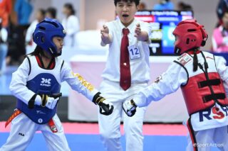 ภาพบรรยากาศการแข่งขัน G H Bank เทควันโดชิงชนะเลิศแห่งประเทศไทย  ประจำปี 2569 ประเภทต่อสู้  ในวันที่สองวันที่ 27 มีนาคม 2569 ณ อาคารนนทบุรียิมเนเซียม  สนามกีฬาองค์การบริหารส่วนจังหวัดนนทบุรี👇🏻