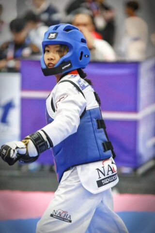 ภาพบรรยากาศการแข่งขัน G H Bank เทควันโดชิงชนะเลิศแห่งประเทศไทย  ประจำปี 2569 ประเภทต่อสู้  ในวันที่สามวันที่ 28 มีนาคม 2569 ณ อาคารนนทบุรียิมเนเซียม  สนามกีฬาองค์การบริหารส่วนจังหวัดนนทบุรี👇🏻