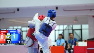 ไฮไลท์การแข่งขัน G H Bank เทควันโดชิงชนะเลิศแห่งประเทศไทย  ประจำปี 2569 ประเภทต่อสู้  ในวันที่สี่ วันที่ 29 มีนาคม 2569 ณ อาคารนนทบุรียิมเนเซียม  สนามกีฬาองค์การบริหารส่วนจังหวัดนนทบุรี👇🏻