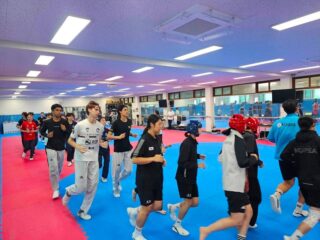 ภาพบรรยากาศการเก็บตัวฝึกซ้อมของนักกีฬาเทควันโดทีมชาติไทยประเภทต่อสู้ ณ  Seoul Physical Education High School ￼ กรุงโซล ประเทศเกาหลีใต้ ในระหว่างวันที่ 22 กรกฎาคม- 6 สิงหาคม 2569 🇹🇭🥋