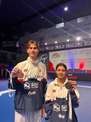 ผลการแข่งขันในรายการ 8th  WT President's Cup Asian Region 2026  ณ กรุงอิสลามาบัด ประเทศปากีสถาน ในวันที่สุดท้าย วันที่ 20 สิงหาคม 2569

นักกีฬาเทควันโดทีมชาติไทย สามารถทำผลงานได้ 1 เหรียญเงิน และ 1 เหรียญทองแดง ได้แก่

1 เหรียญเงิน
🥈นางสาวกมลชนก    สีเคน            
 🇹🇭รุ่นน้ำหนักไม่เกิน 46  กิโลกรัม

1 เหรียญทองแดง
🥉นายแจ็ค  วูดี้ เมอเซอร์                             
🇹🇭รุ่นน้ำหนักไม่เกิน 87  กิโลกรัม

ขอแสดงความยินดีด้วยนะคะ 🎉👍🏻🥋