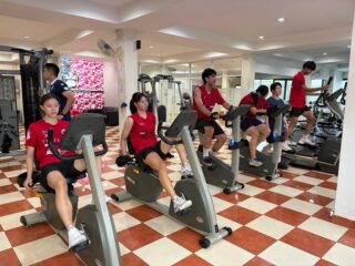 ภาพบรรยากาศการเก็บตัวฝึกซ้อมของนักกีฬาเทควันโดทีมชาติไทย ณ อำเภอปากช่อง จังหวัดนครราชสีมา ในระหว่างวันที่ 8-17 กันยายน 2569 เพื่อเตรียมตัวเข้าร่วมการแข่งขันเอเชียนเกมส์ 2026 🇹🇭🥋✌🏻